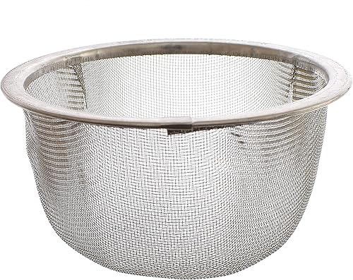 Colador de té para tetera pieza de repuesto de diámetro 2.953 in Japón té verde kyusu, acero inoxidable