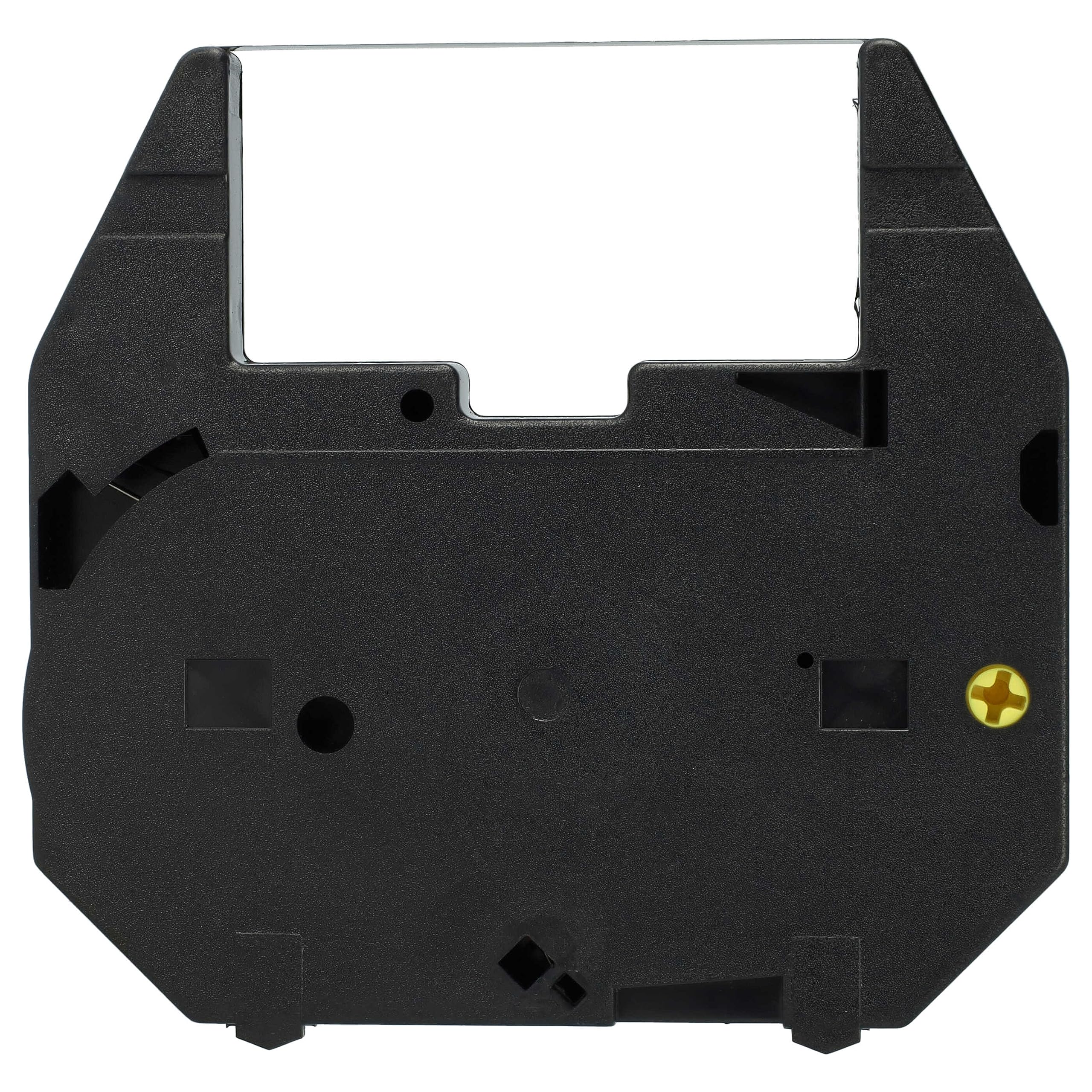 vhbw 5x Ruban encreur compatible avec Olivetti Compact, 6500 MD, CT, CT 500 Series machine à écrire - noir