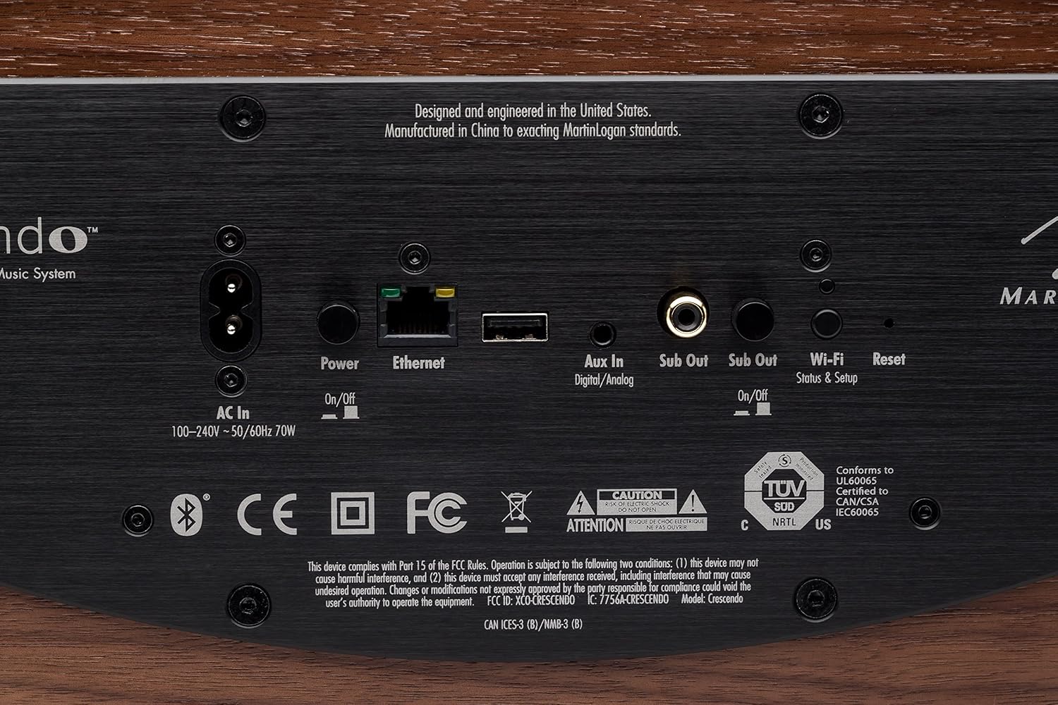 MartinLogan Crescendo Wireless Speaker 