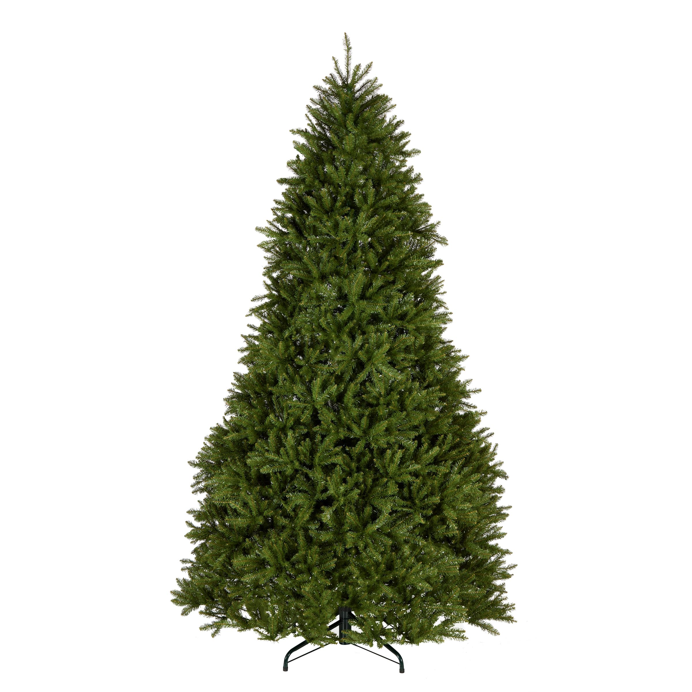National Tree Company 10ft Unlit Dunhill Fir Full Artificial Christmas Tree | 5,090 Tips, Includes Stand, Green