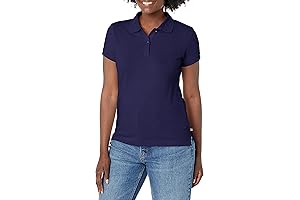 Girls 12-20 Y Uni Stretch Pique Polo Junior Uniform Shirt