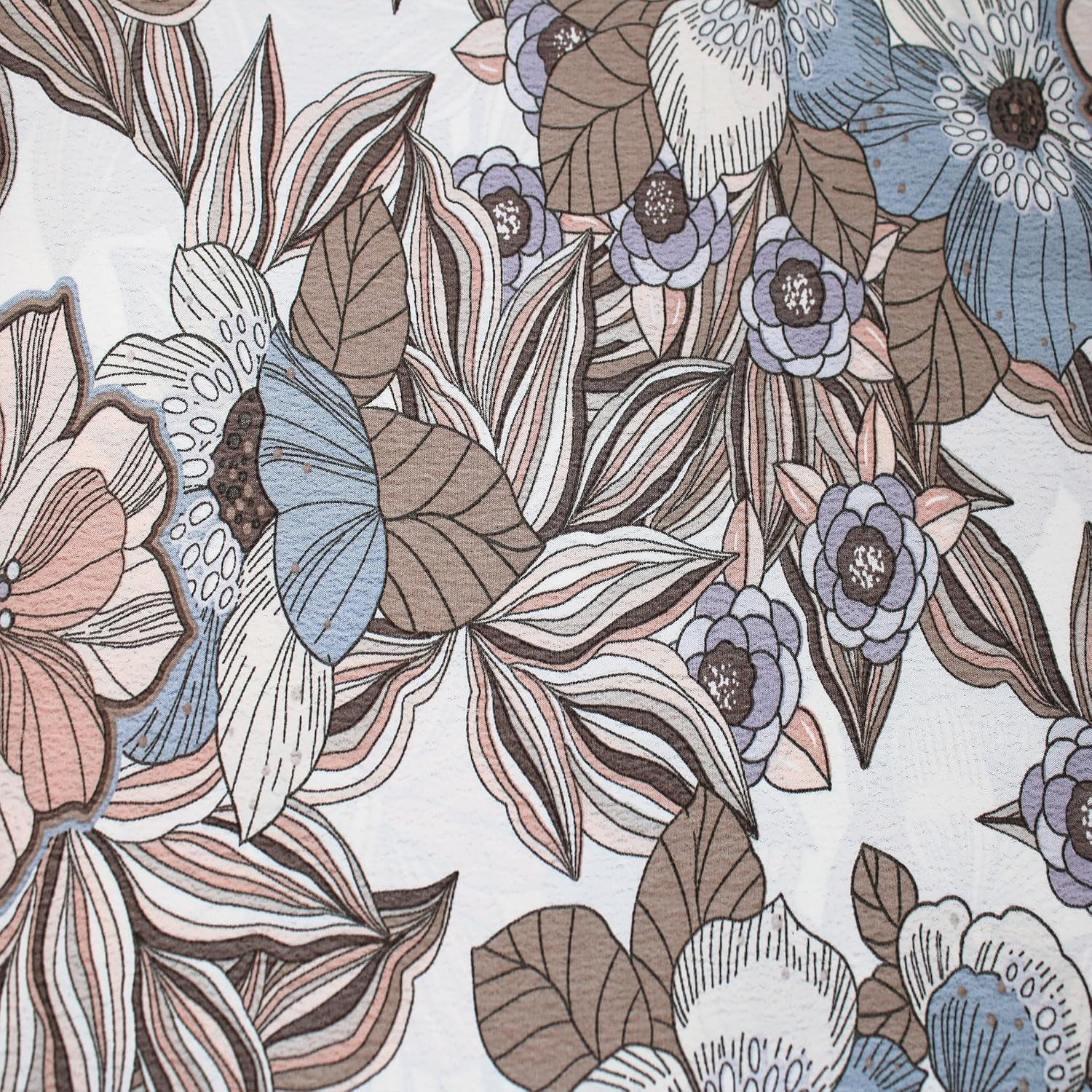 58" Wide Printed 100% Polyester Moroccan Fabric by The Yard-No Stretch-Ideal for Apparel, Skirts, Dresses, Headbands, Accessories, Home Decor & DIY Projects