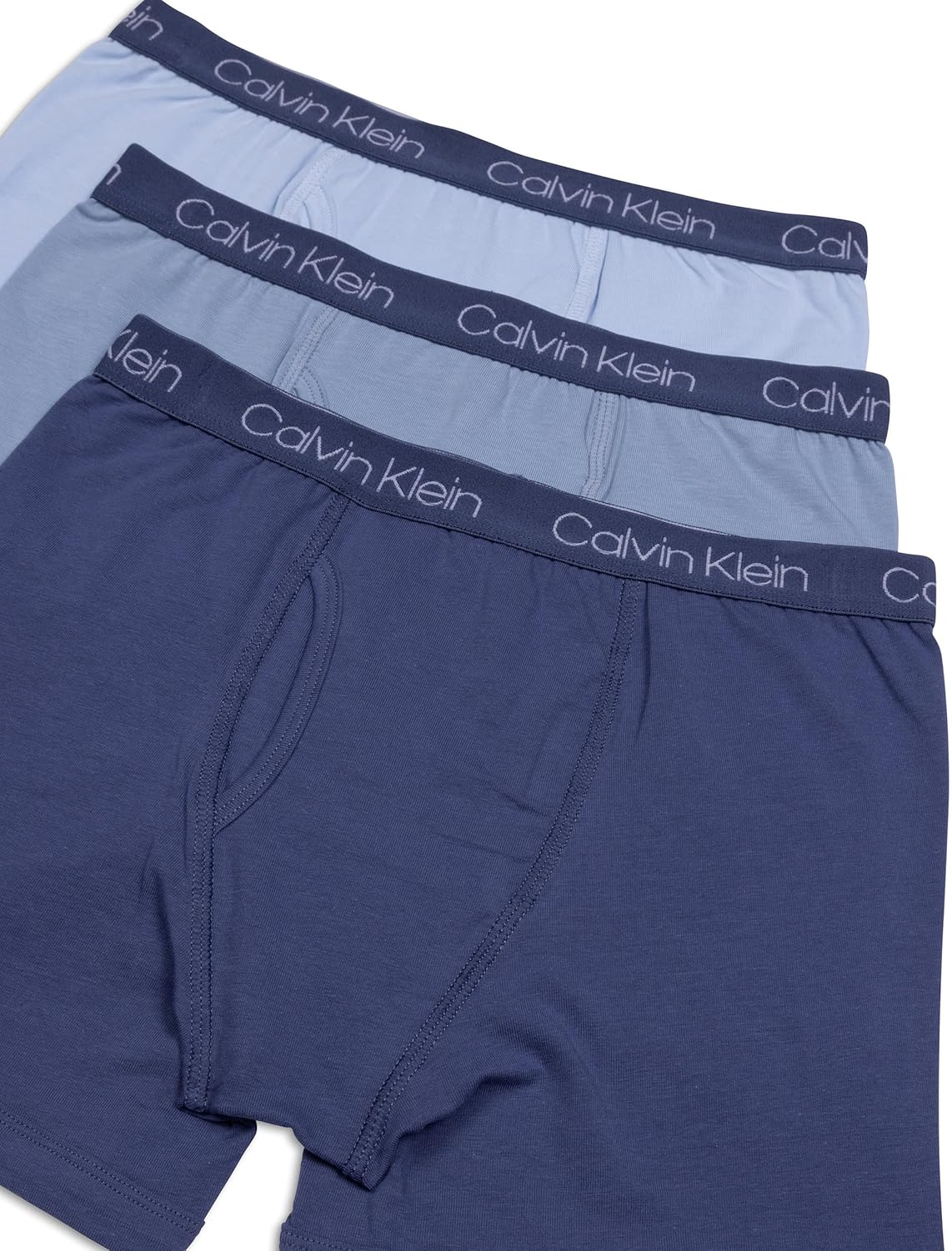 Calvin Klein boys Calvin Klein Boys' Modern Cotton Boxer Brief Underwear 3-pack - Image 3