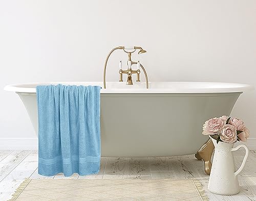 Vista 165 de Utopia Towels - Toalla de baño gigante, 2 unidades, 17.69 oz/yd2 (600 gsm), 100% algodón hilado en anillo, altamente absorbentes y de secado rápido