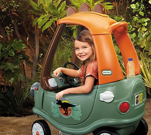 Miniatura 16 de Little Tikes Cozy Coupe Auto de montar dinosaurio - Exclusivo de Yaxa Verde