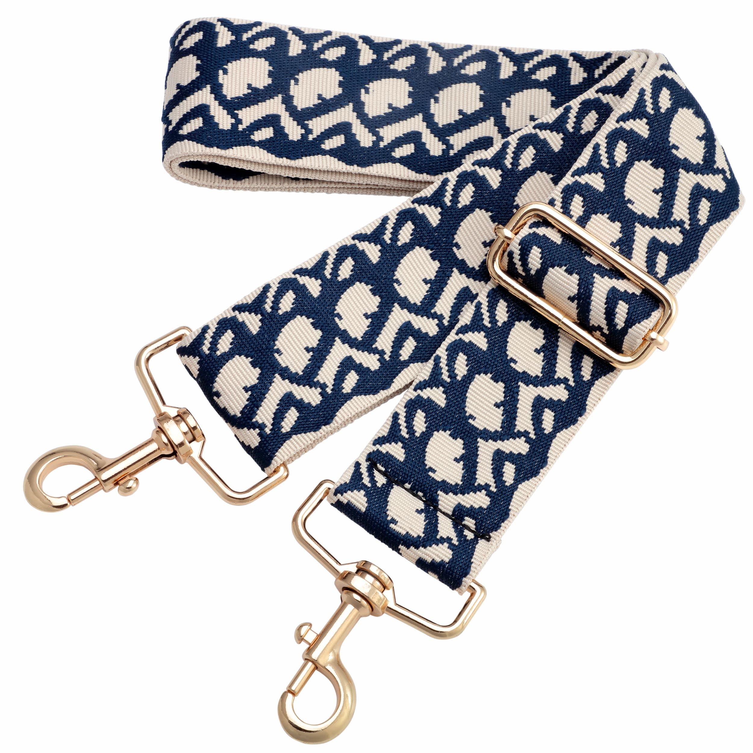 NefelibataPurse Strap,2" Wide Purse Strap Adjustable Replacement,Multi-pattern Crossbody Handbag Strap