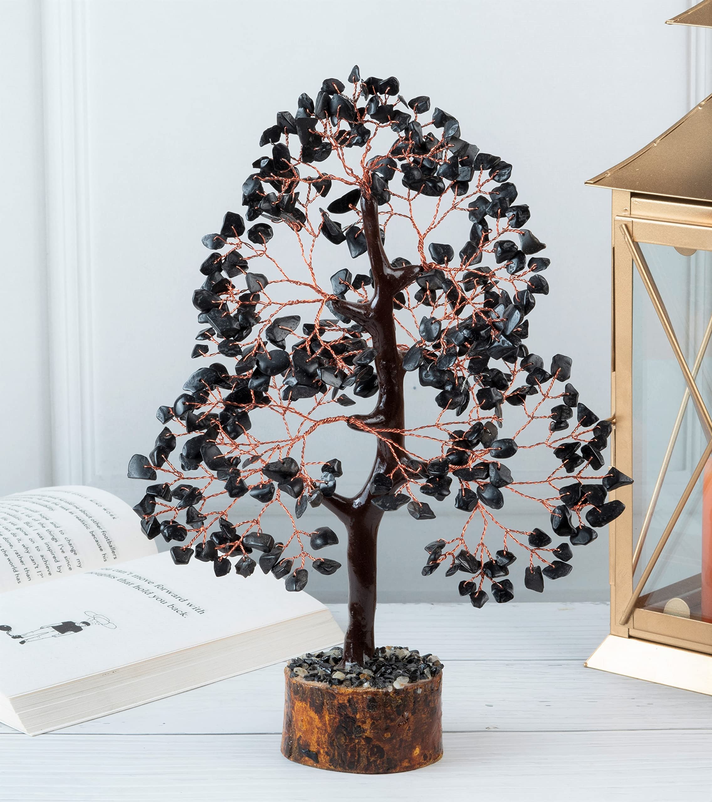 Multi Tourmaline Gemstone Tree of Life – Natural Quartz Stone Base, Copper  Wire Tree Money Tree, Crystal Tree for Positive Energy – Attract Good Luck,  Chakra Tree, Feng Shui Decor, Spiritual Gift – BigaMart