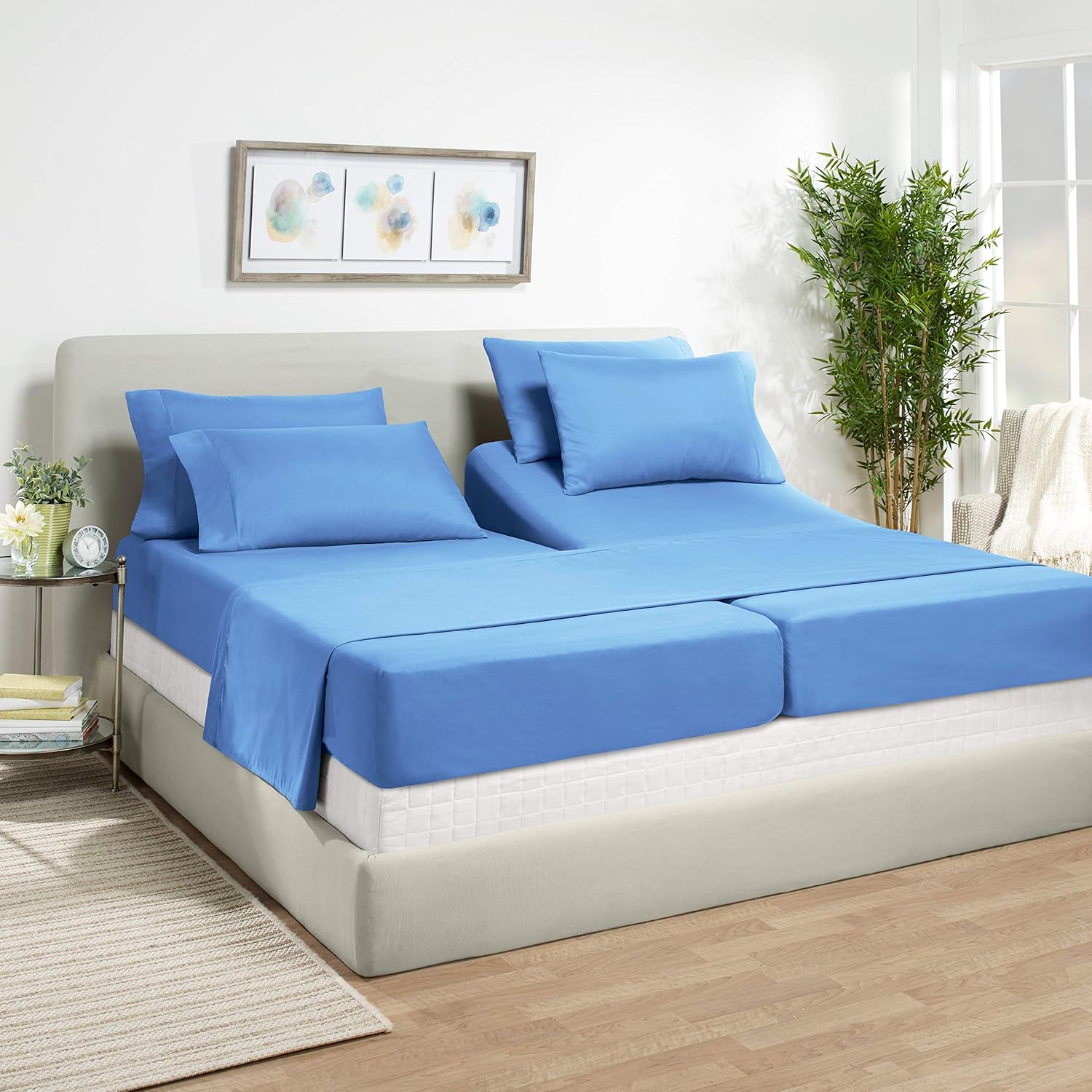 Empyrean Split King Sheets Set 7 Piece Bed Sheets for