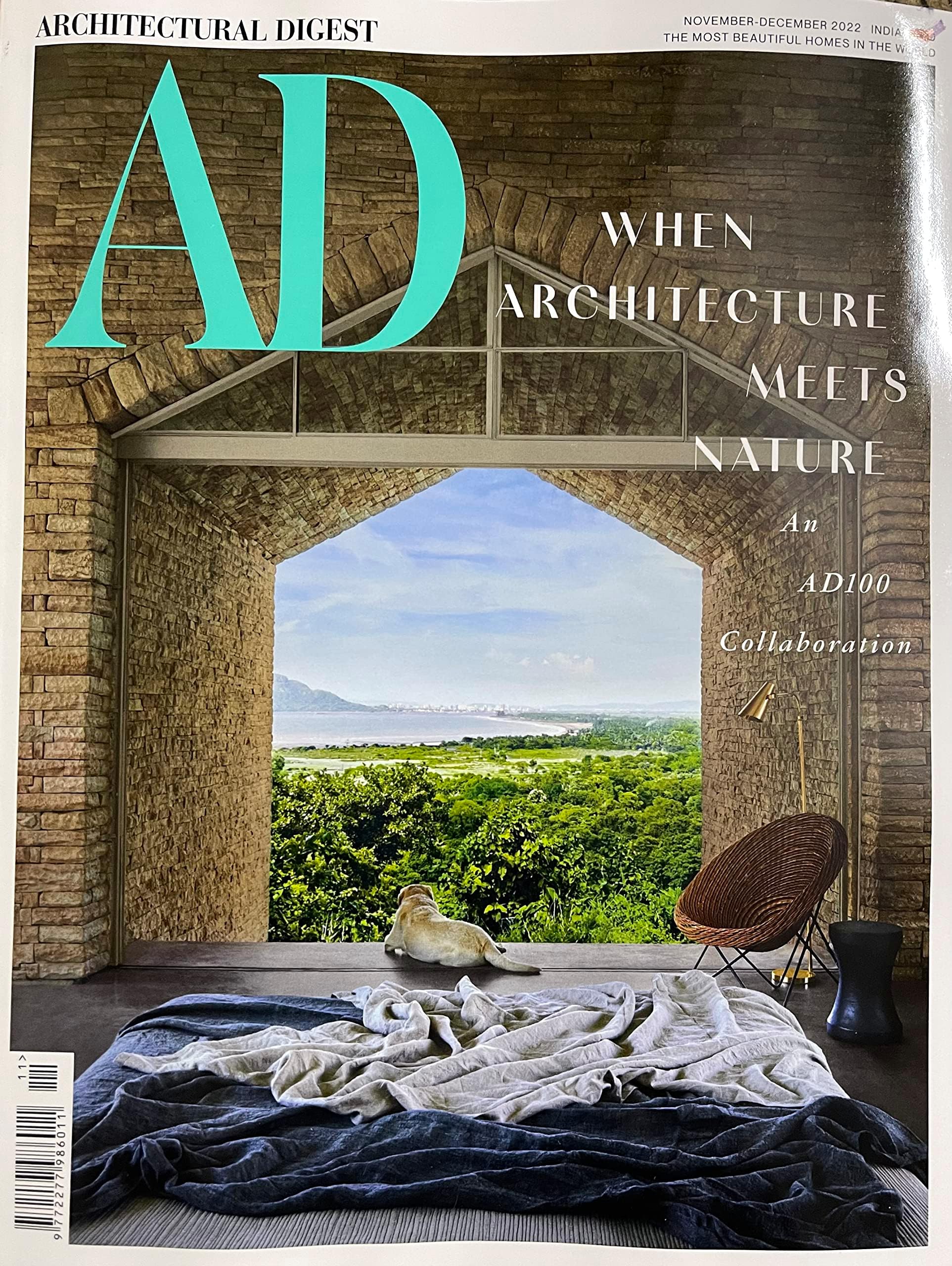 AD Architectural Digest. November - December. 2022. When Architecture Meets Nature