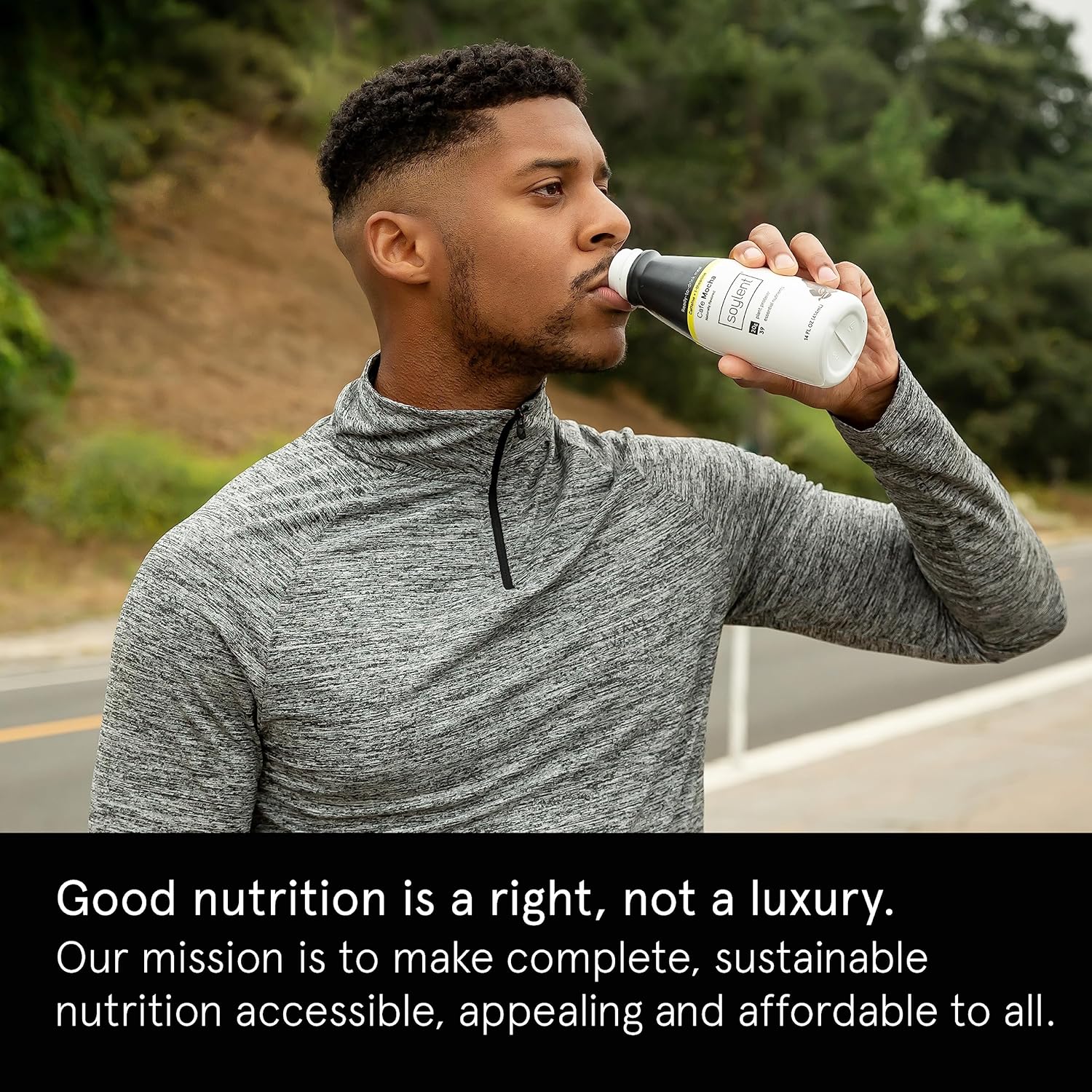 Soylent Complete Coffee Meal Replacement Shake, Cafe Mocha, Ready-to-Drink Plant Based Caffeinated Protein Drink, Contains 20g Vegan Protein and 1g Sugar, 14oz (12 Pack)