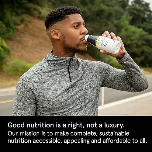 Miniatura 27 de Soylent Batido de reemplazo de comida de plátano a base de plantas, contiene 0.71 oz de proteína vegana completa, listo para beber, 14 onzas