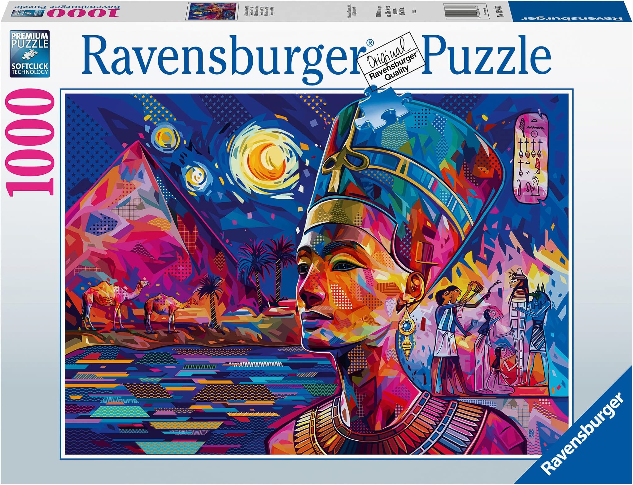 Ravensburger Nefertiti on The Nile 1000 Piece Jigsaw Puzzle for Adults & Kids Age 12 Years UpThe Forest Stewardship Council