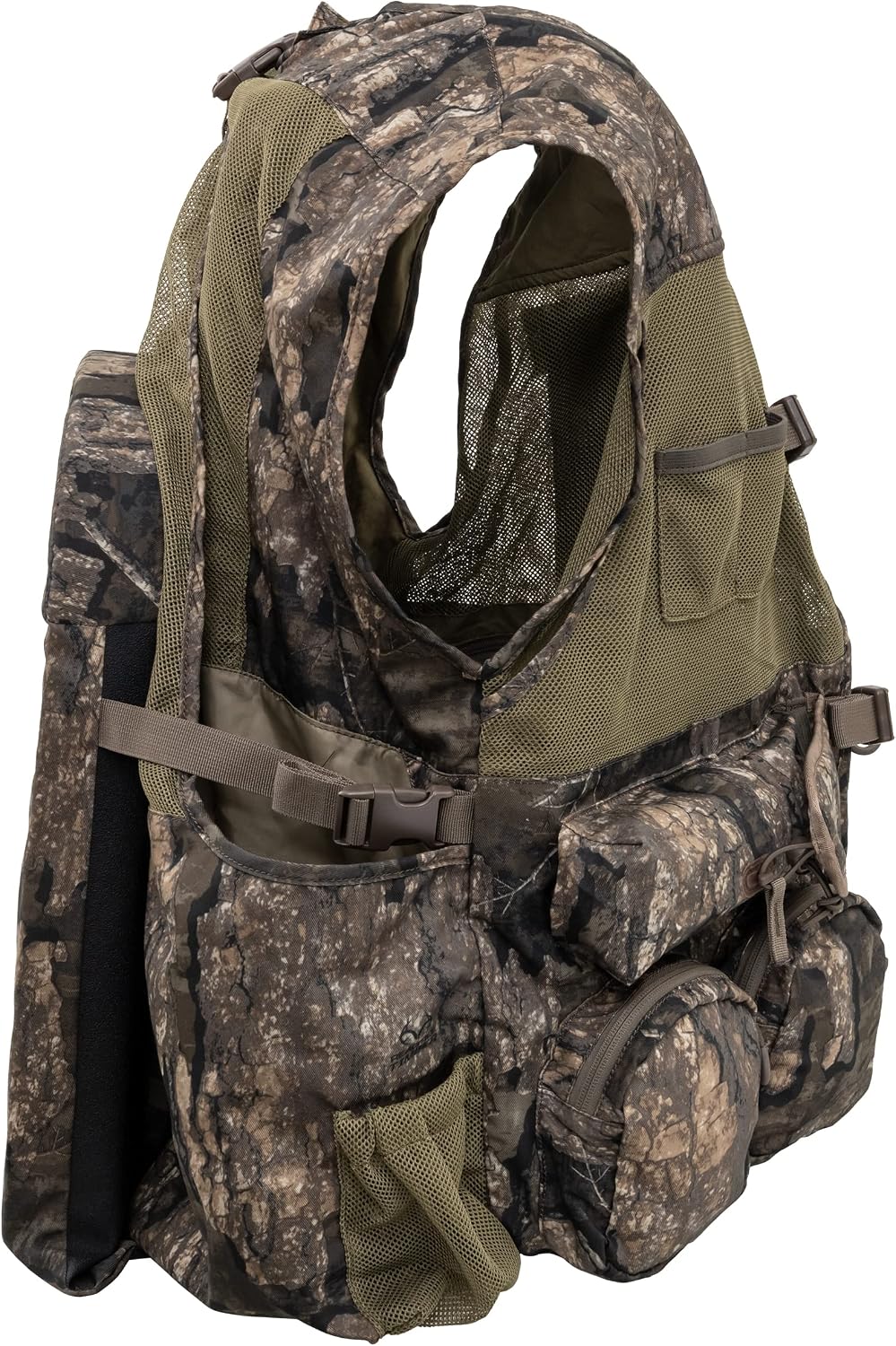 ALPS OutdoorZ Super Elite 4.0 Camo Turkey Vest Featuring Removable Fold Away Seat, Game Bag, and Call and Striker Pockets