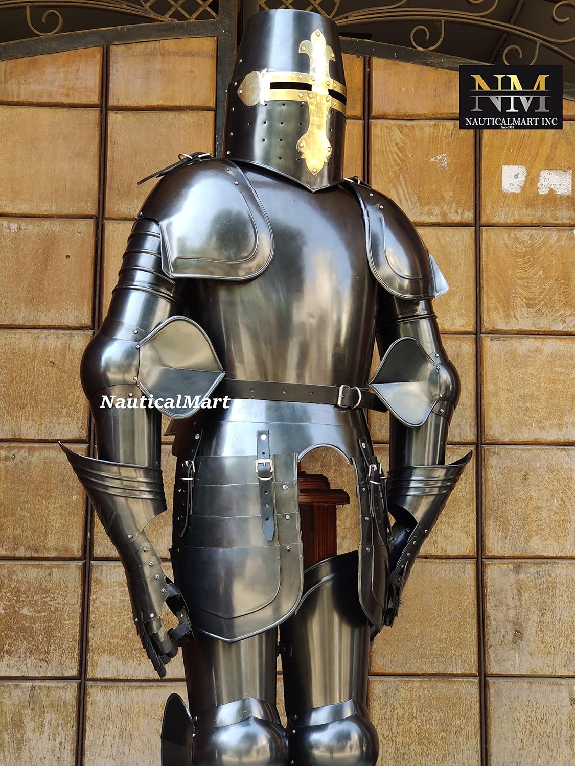 NauticalMart Halloween Reenactment Medieval Crusader Full Body Suit Of Armor