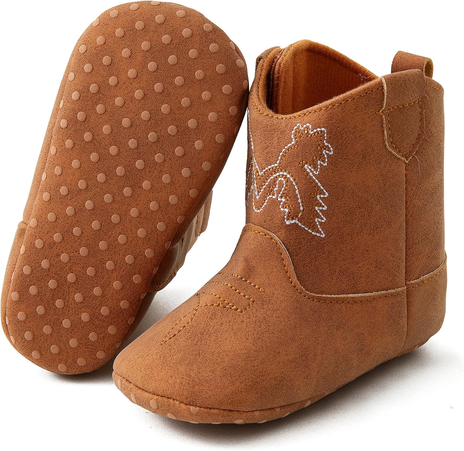 Jastore Baby Western Boots - Soft Rubber Sole
