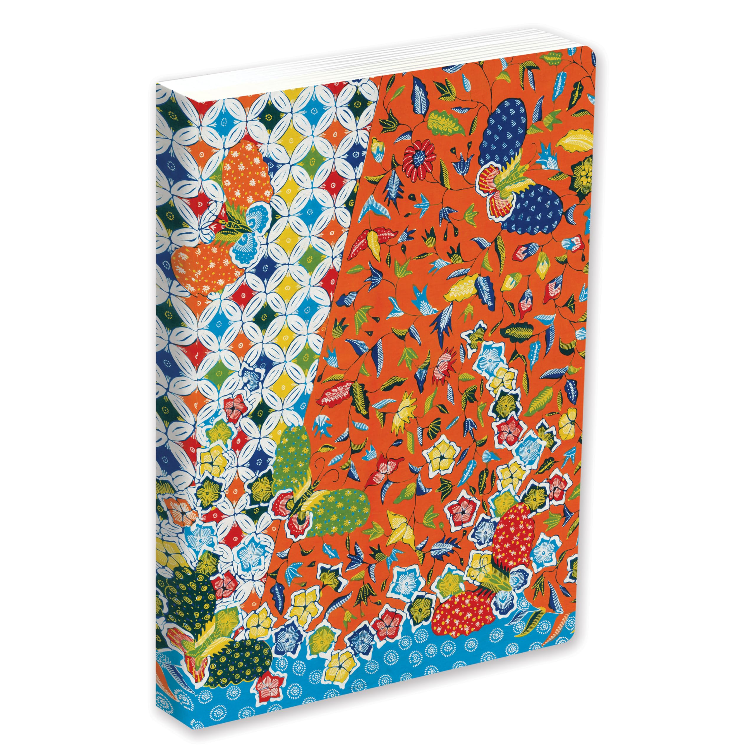 Journal Modern Batik Kawung, Lined Paperback: Blank Lined 144 Page A5 Notebook (Jrnl)