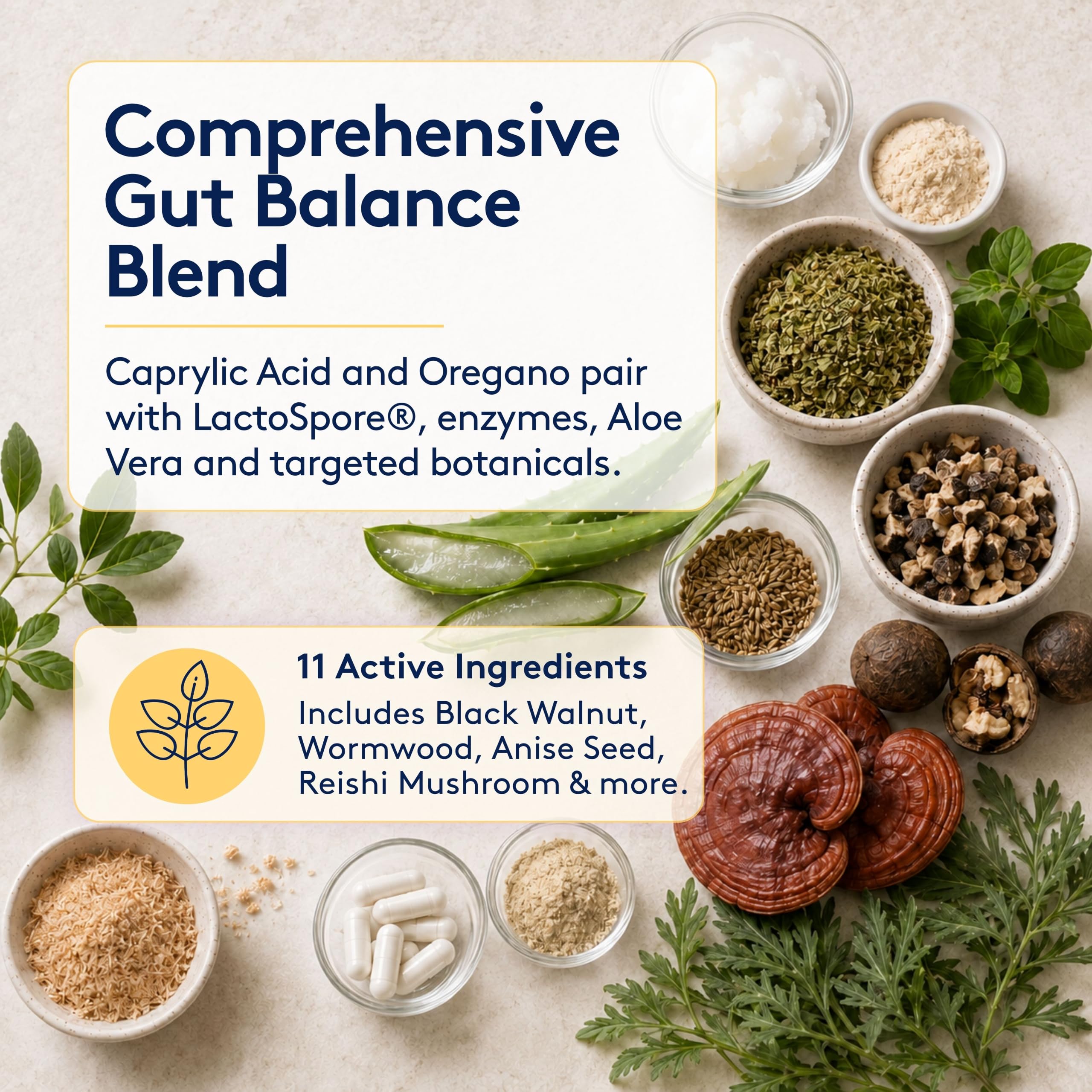 Youth & Tonic Candida Support, Balance, Caprylic Acid & Oregano 60 Capsules — Amazon image 5