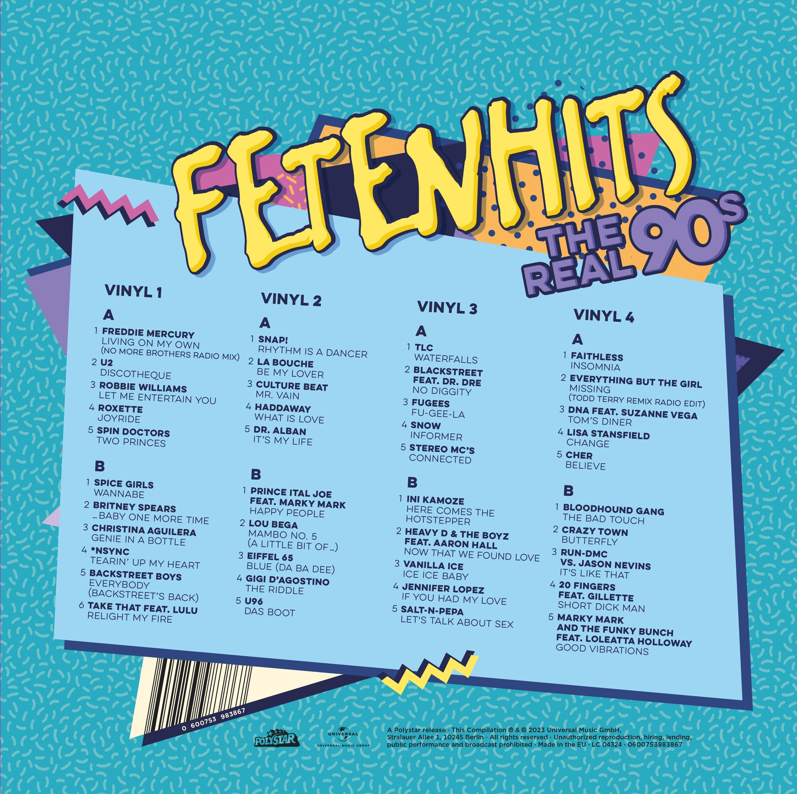 Fetenhits - the Real 90s