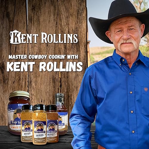 Miniatura 7 de Kent Rollins Mesquite - Condimento de humo de mezquite sin gluten, para carne, sabor a chile ancho y ahumado dulce, frotaciones secas para ahumar y
