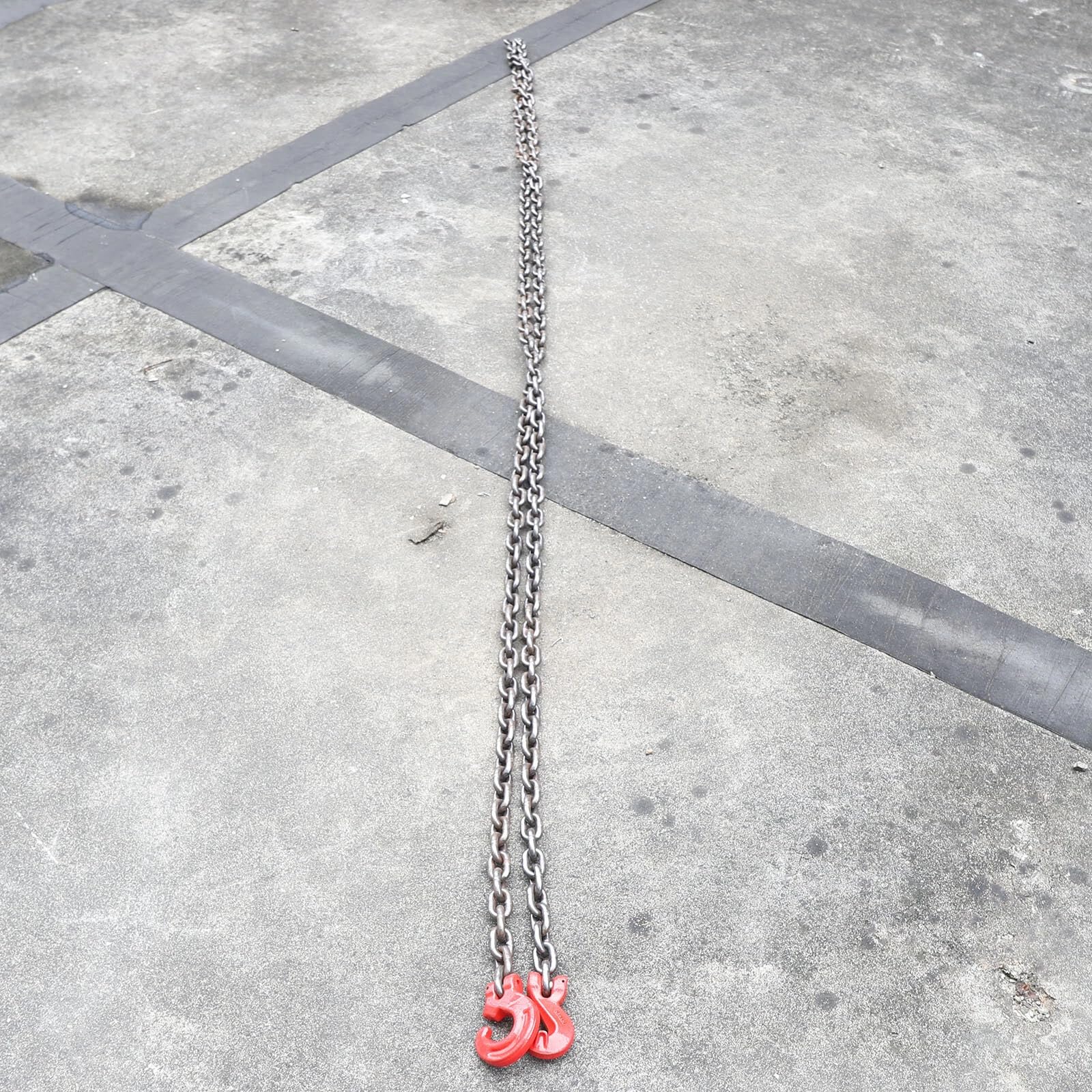 Élingue à chaîne 3m/5m 2T, Chaîne forestière de débardage, Suspension de chaîne, Chaîne de levage, Chaîne de grue, Chaîne de remorquage, Outil de levage, Chaînes lourdes, Élingue à chaîne 1