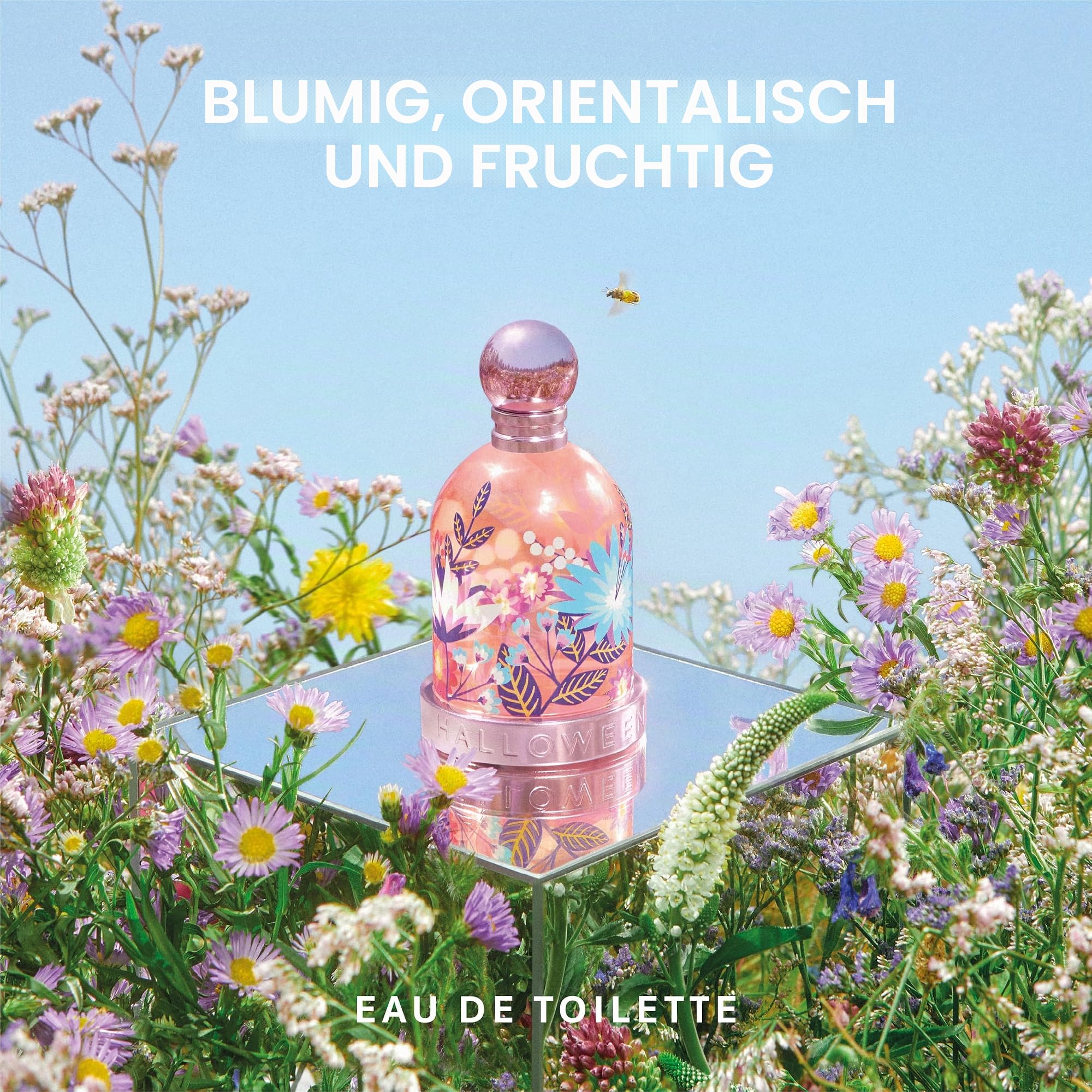 Halloween Blossom, Eau de Toilette mit fruchtigem orientalisch-blumigen Duft für Damen, 100ml
