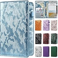 Vista 14 de EcoVision Libro de Servidor para Mesera, Organizador de Cuero para Mesero con Bolsillo con Cremallera, Libreta para Personal de Restaurante