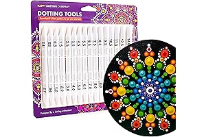 Premium Dotting Tool - 16 Dual Tip Styluses Mandala Paiting