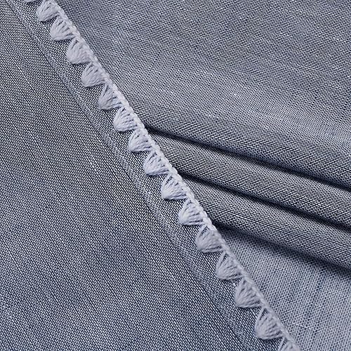 Miniatura 4 de Selectex - Cortinas transparentes de lino natural con bordes semitransparentes