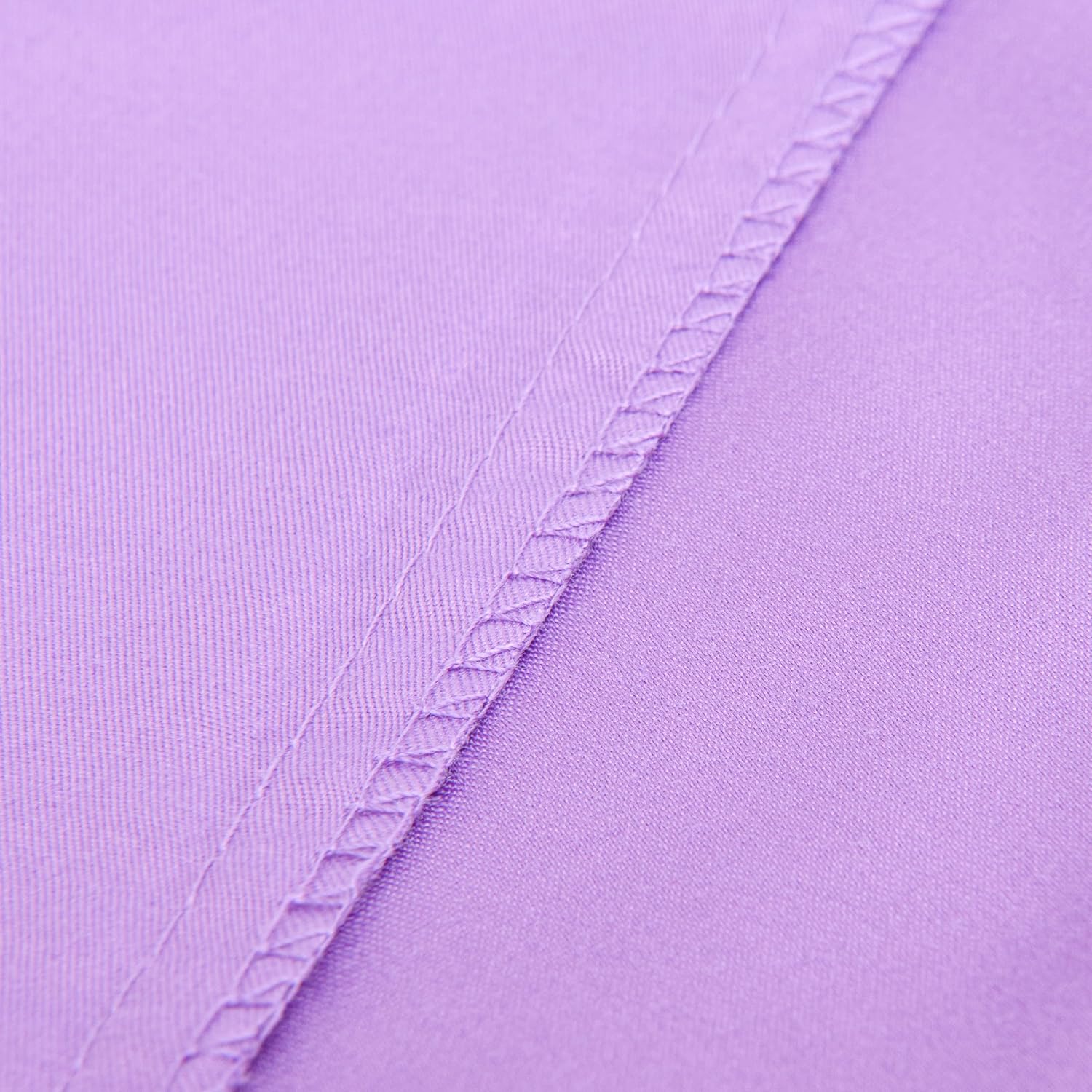 NTBAY Toddler Bedding Set - 4 Piece Soft and Breathable Crib Bedding Set for Boys and Girls, Includes Quilted Comforter, Fitted Sheet, Flat Top Sheet and Envelope Pillowcase, Lavender