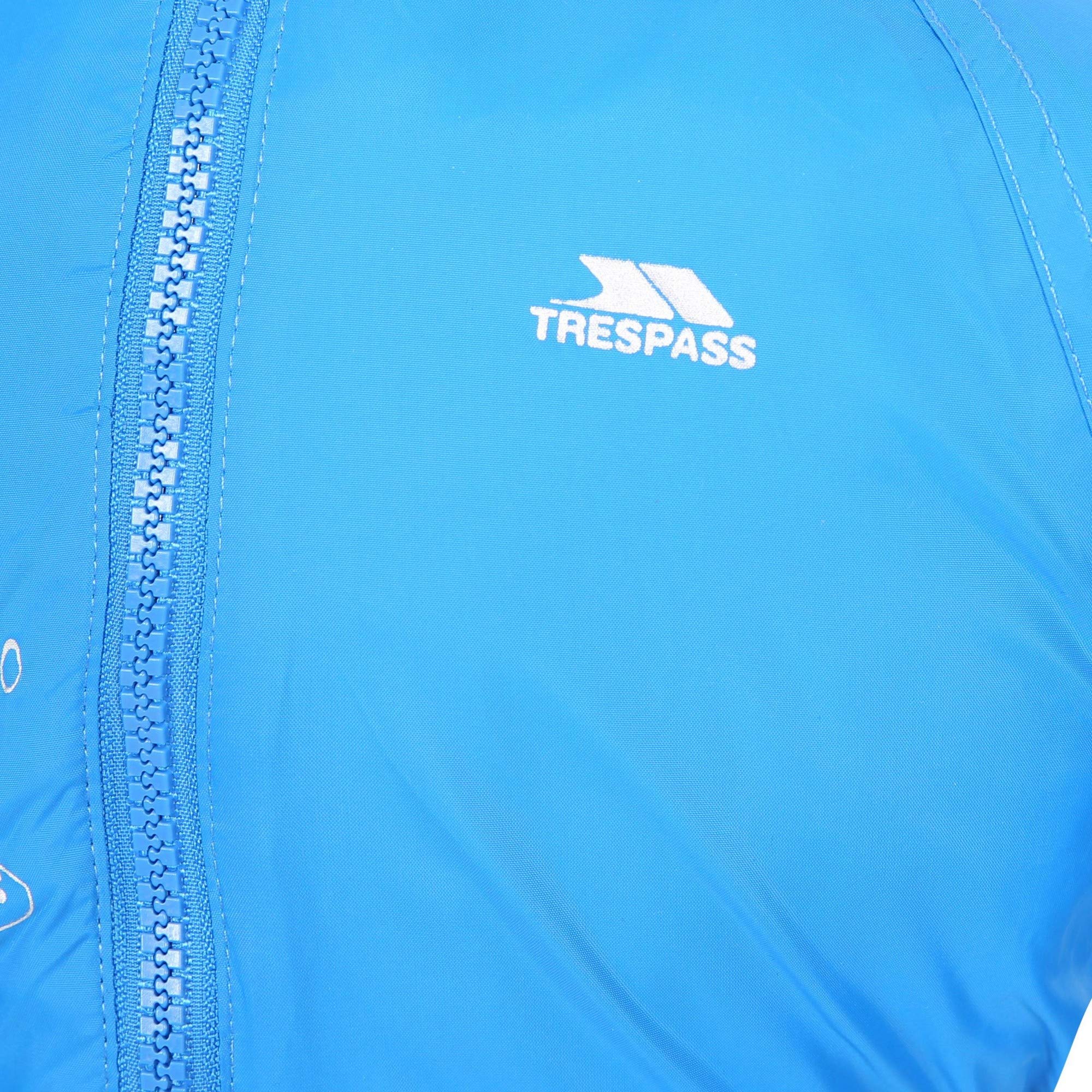 Trespass - Dripdrop - Tuta Intera Antipioggia - Bambini/Unisex (18/24 Mesi) (Cobalto)
