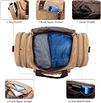 Sac de voyage pour les hommes 50L (Marron)