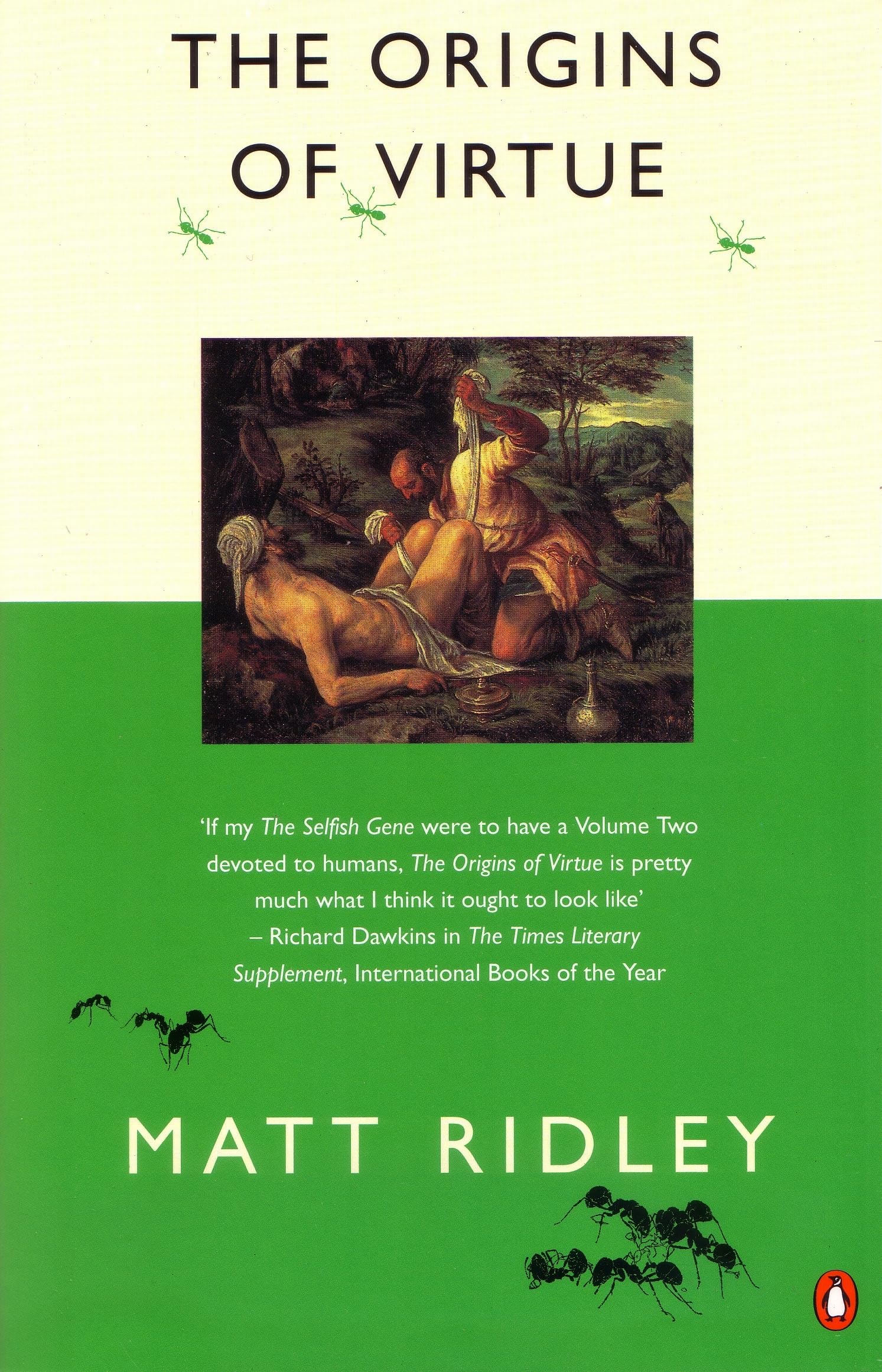 The Origins of Virtue by Matt Ridley PAPERBACK 9780140244045