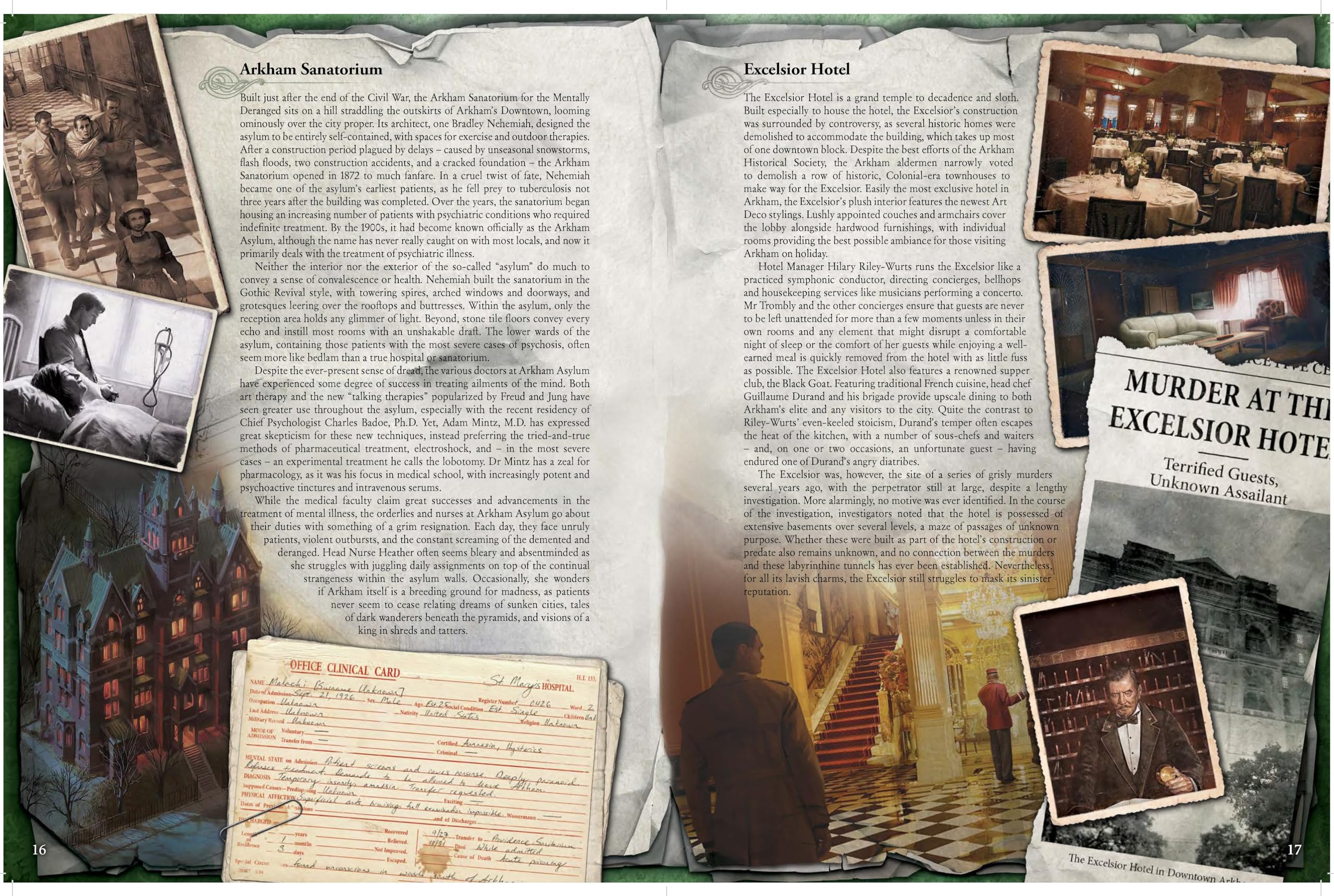Welcome to Arkham: An Illustrated Guide for Visitors to the Historic Town of Arkham, Massachusetts and Environs Including Dunwich, Innsmouth and Kingsport