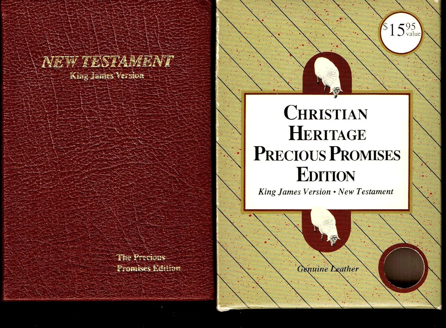 New Testament, King James Version, the Precious Promises Edition