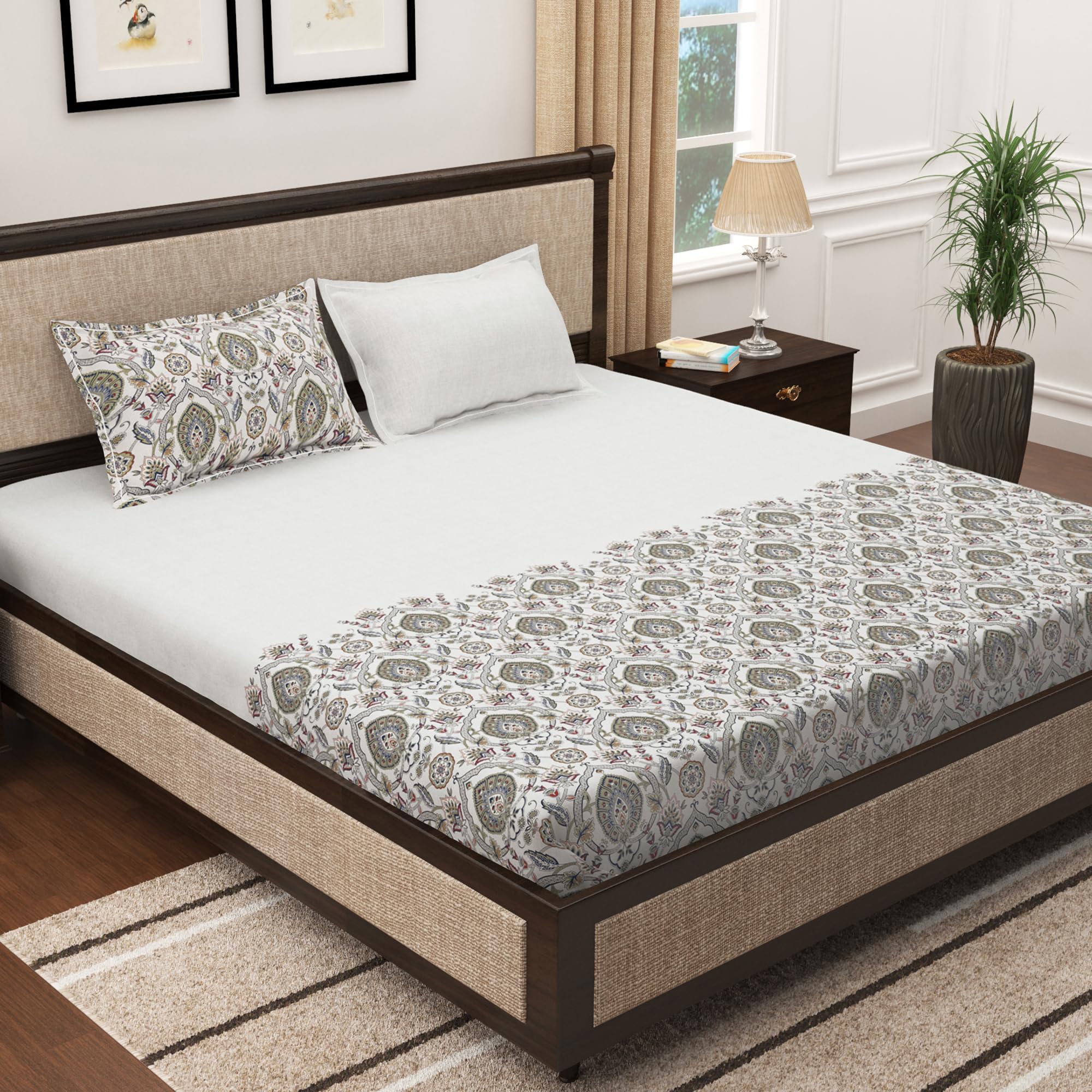 See full amazon price history chart for Story@Home Tevel Collection 300 TC 100% Cotton King Size Bedsheet with 2 Pillow Cover (Yellow & Turquoise) Story@Home Tevel Collection 300 TC 100% Cotton King Size Bedsheet with 2 Pillow Cover (Yellow & Turquoise) (B0BRJ6G5F7) Amazon Price History, Amazon Price Tracker