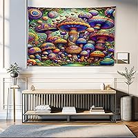 Vista 228 de Ambesonne Tapiz de naturaleza, silueta de oso salvaje en el bosque de la selva en la noche oscura, ilustración para colgar en la pared para Verde