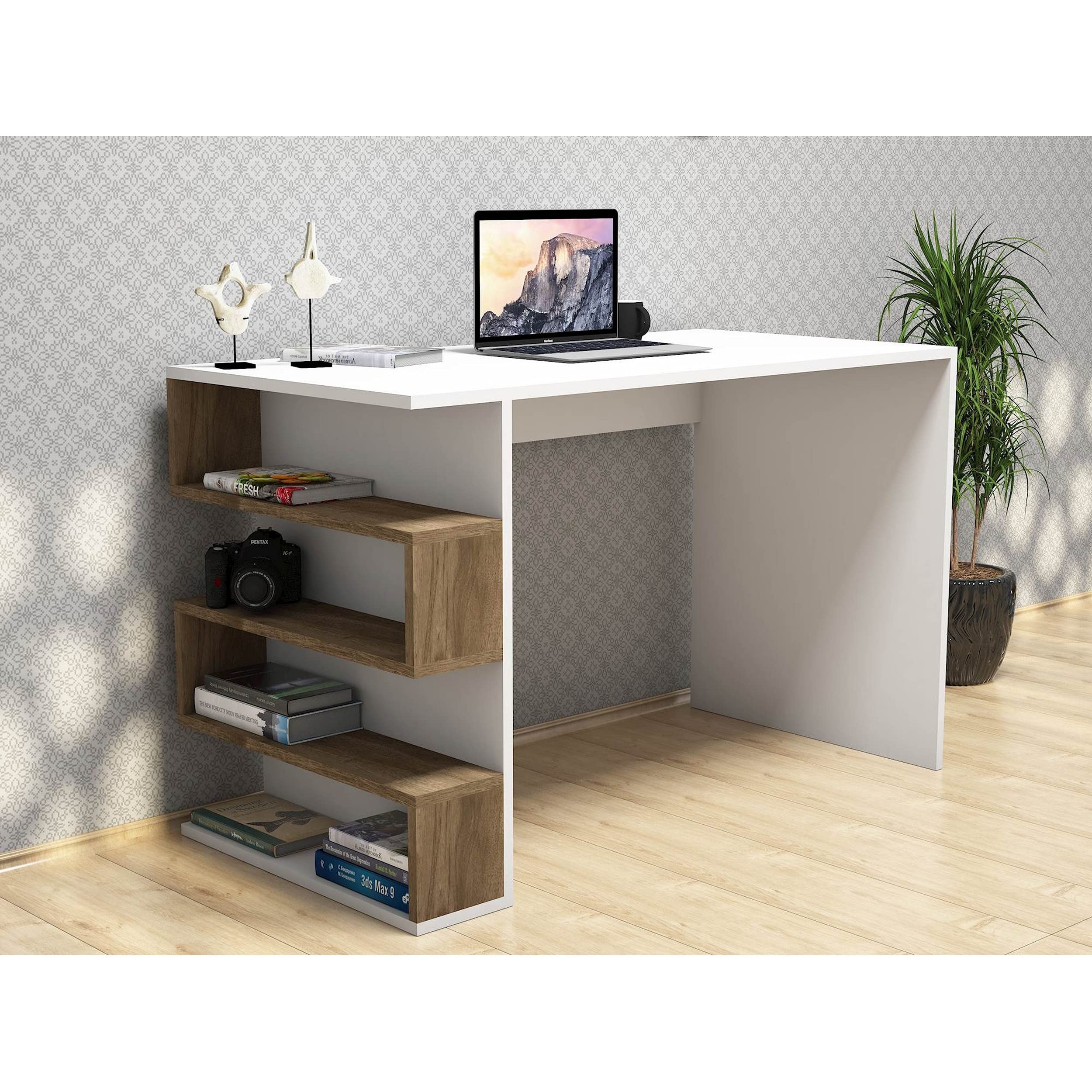BROVO Limber Studying Desk, White