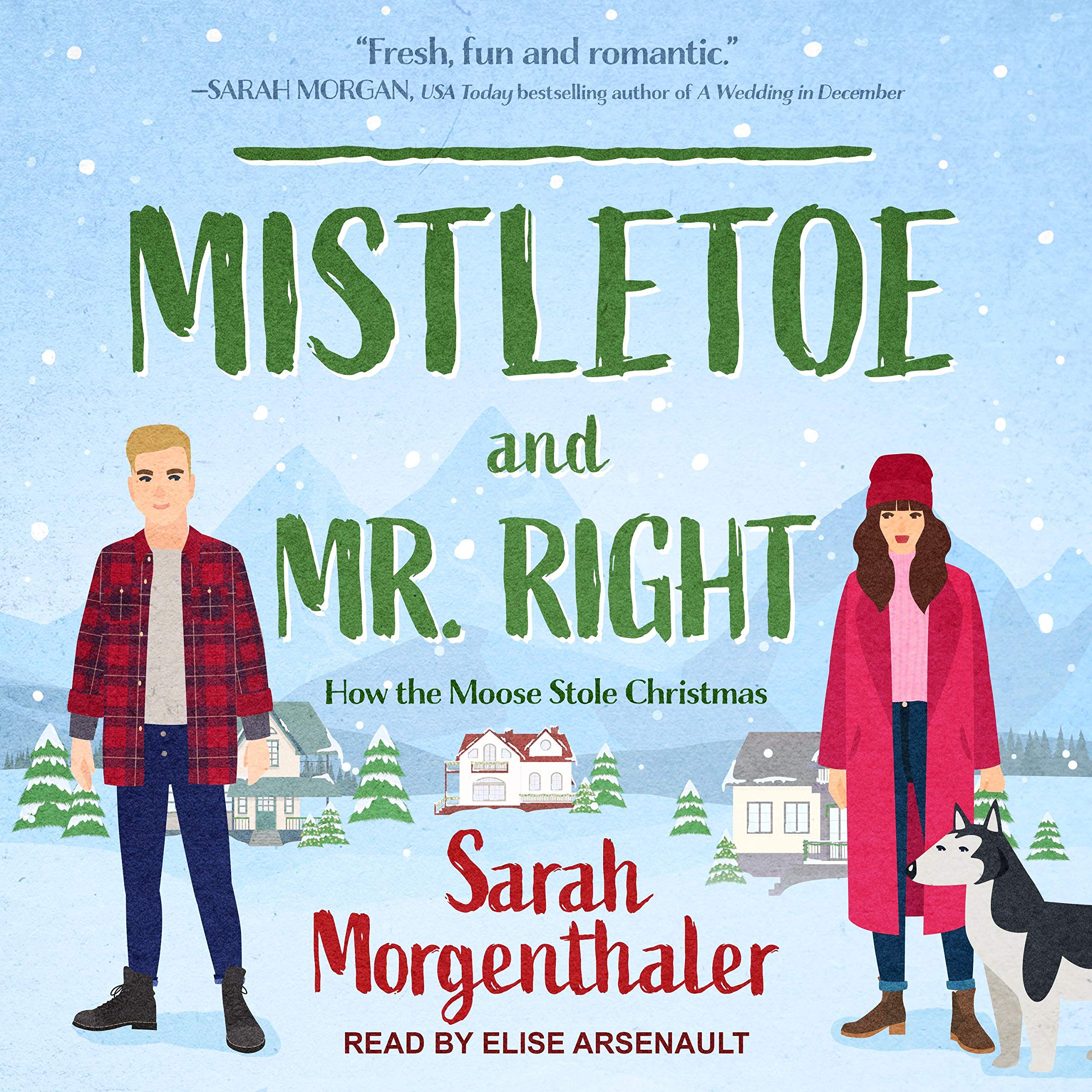 Cover art for Mistletoe and Mr. Right