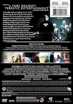 Amazon.com: Superman, The Movie (DVD) : Christopher Reeve