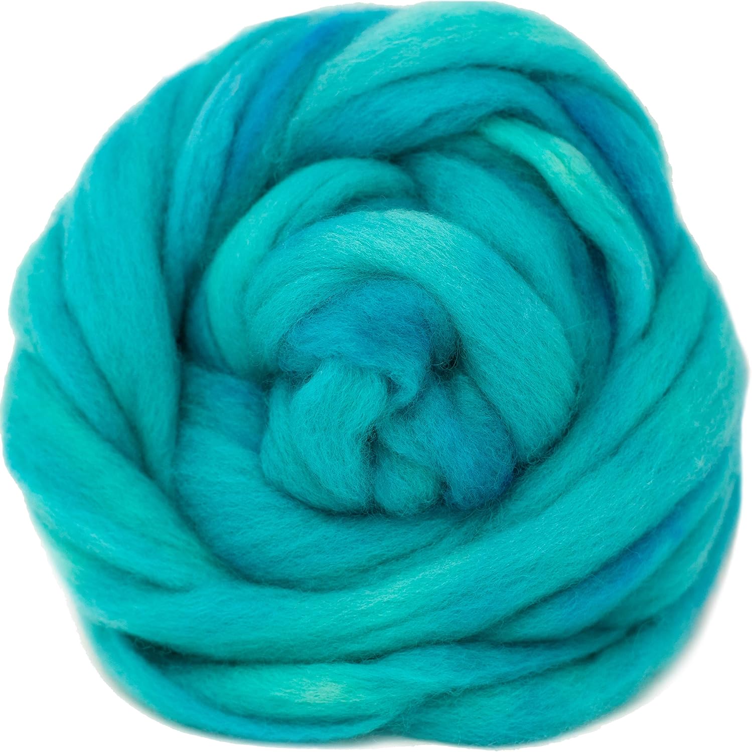Wool Roving Hand Dyed. Super Soft BFL Combed Top Pre-Drafted for Easy Hand Spinning. Artisanal Craft Fiber Ideal for Felting, Weaving, Wall Hangings and Embellishments. 4 Ounce. Plum
