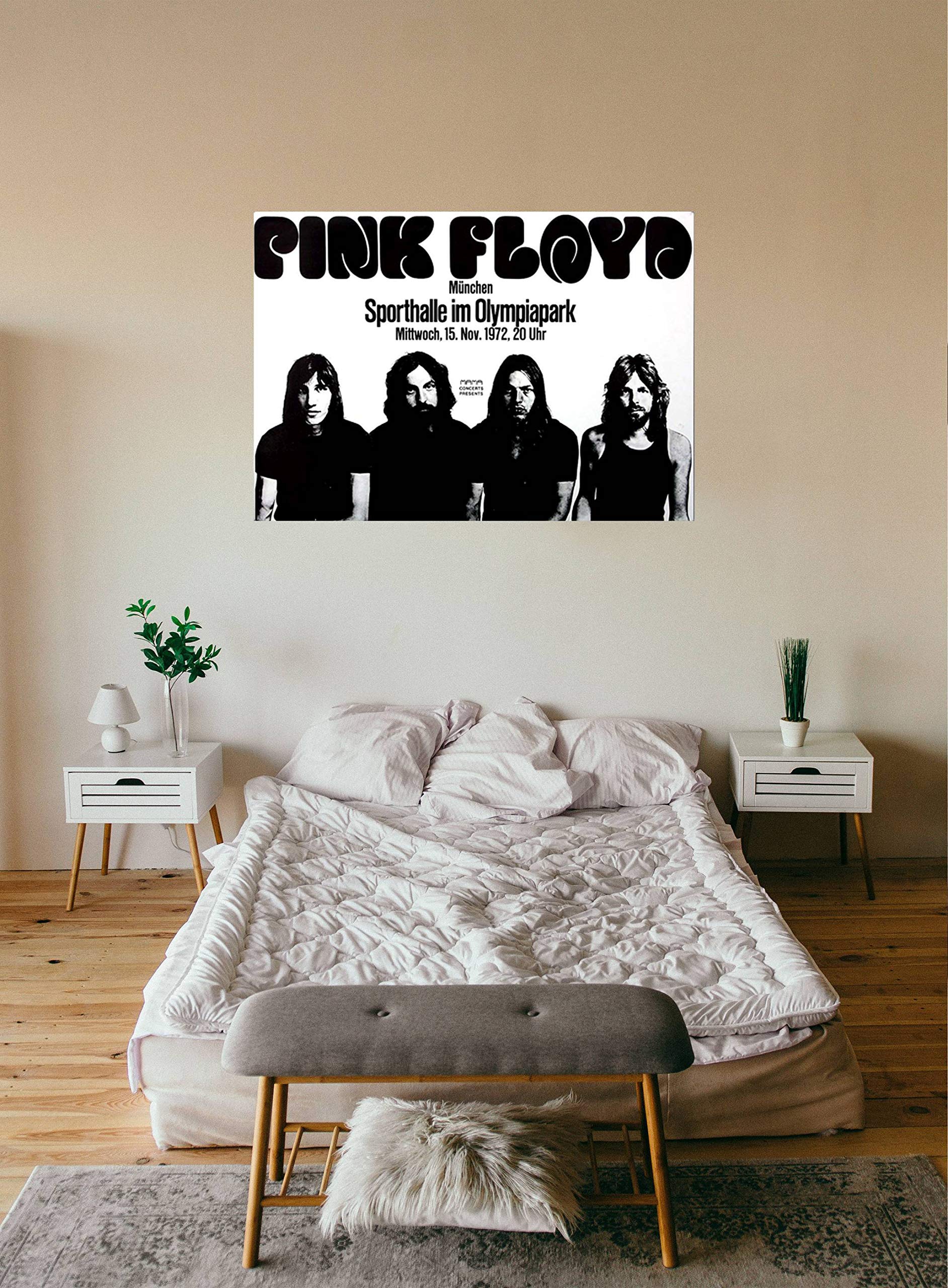 Pink Floyd - Germany, München 1972 » Konzertplakat/Premium Poster | Live Konzert Veranstaltung | DIN A1 «
