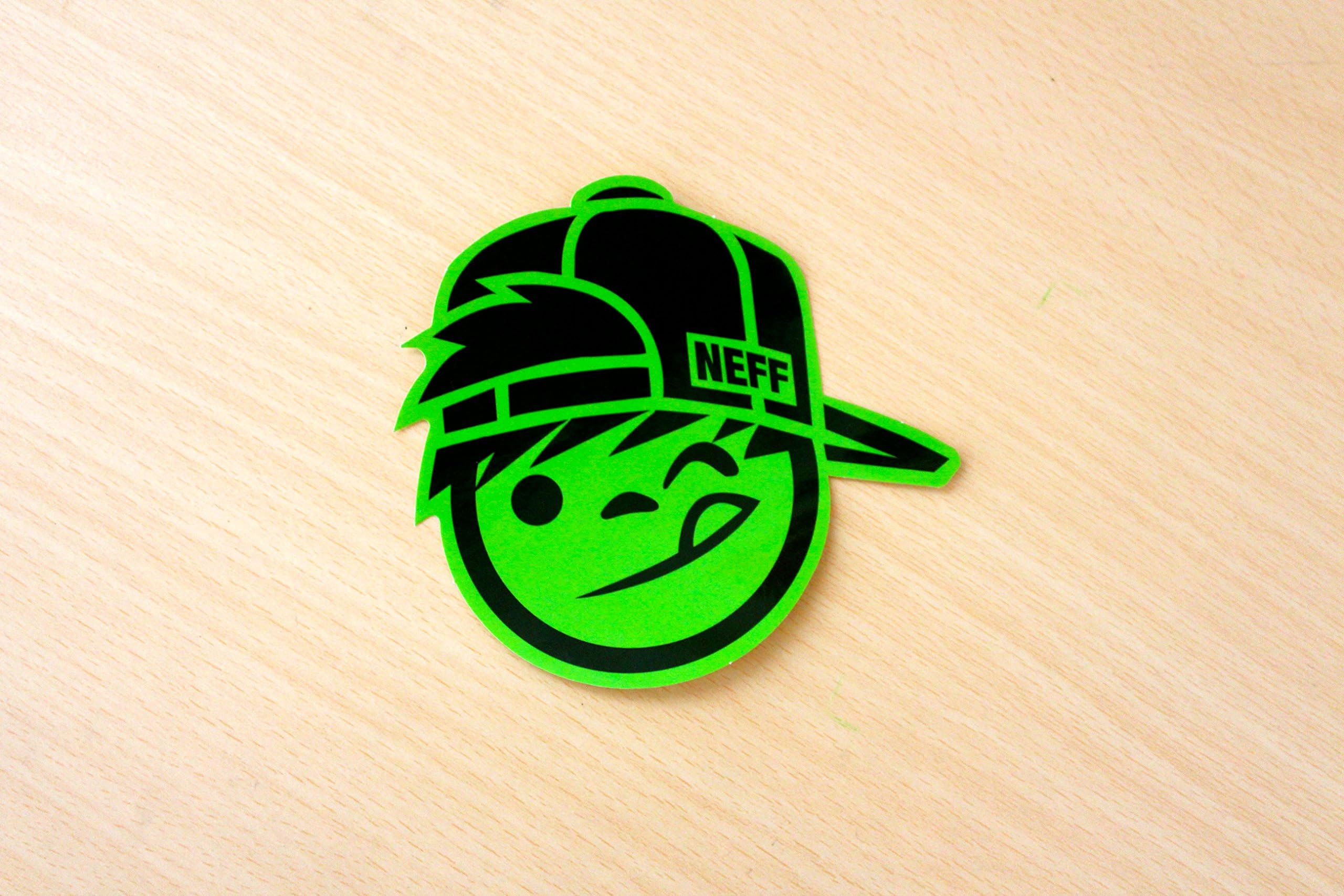 NEFF Classic Boy Sticker/Decal (Green)
