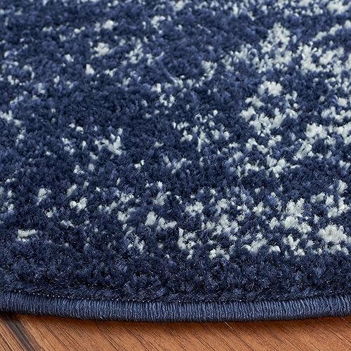 Miniatura 157 de Safavieh colección Adirondack - Alfombra de área, 6 x 9 pies, gris y azul, diseño oriental desgastado, no desprende pelusa, fácil cuidado, ideal