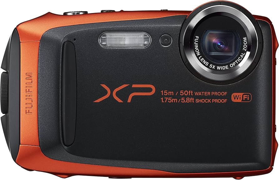 Fujifilm FinePix XP90 Compact System Camera - Orange (16.4 MP