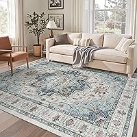 Vista 86 de Madane Alfombra Pasillera Lavable - Alfombras Pasilleras 2x6 para Pasillos de 6 Pies Antideslizante Vintage Alfombra Pasillera de Cocina