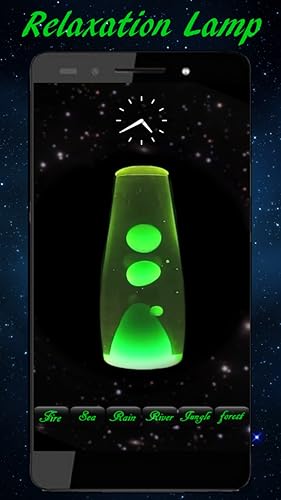 Lâmpada de lava - relaxamento luz noite