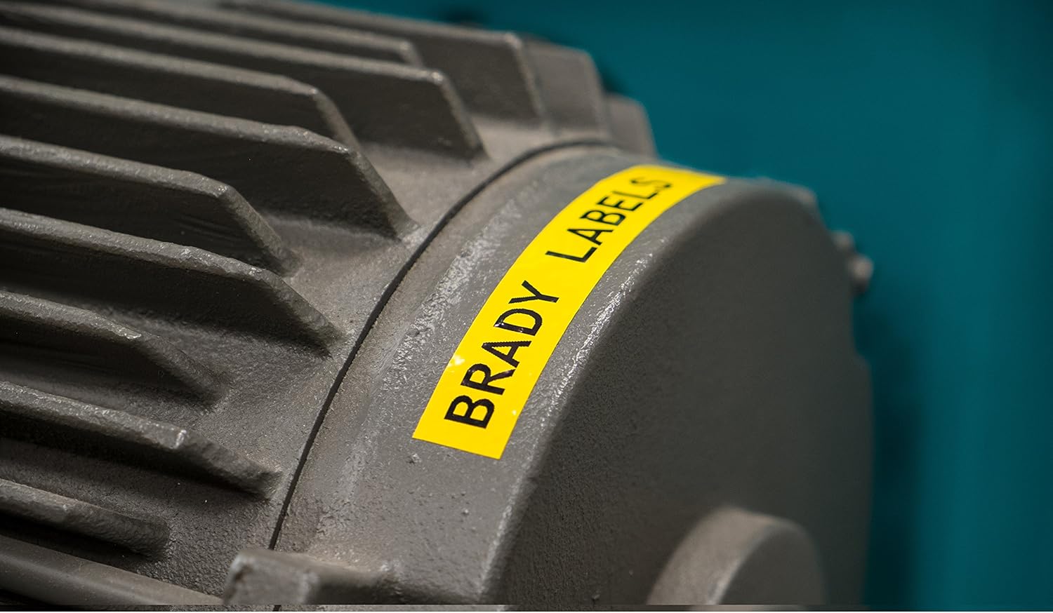 Brady Authentic (M21-750-595-YL) All-Weather Vinyl Label for Indoor/Outdoor ID, Lab and Equipment Labeling, Black on Yellow- For M210, M210-LAB, M211, BMP21-PLUS and BMP21-LAB Printers, .75" W 21' L