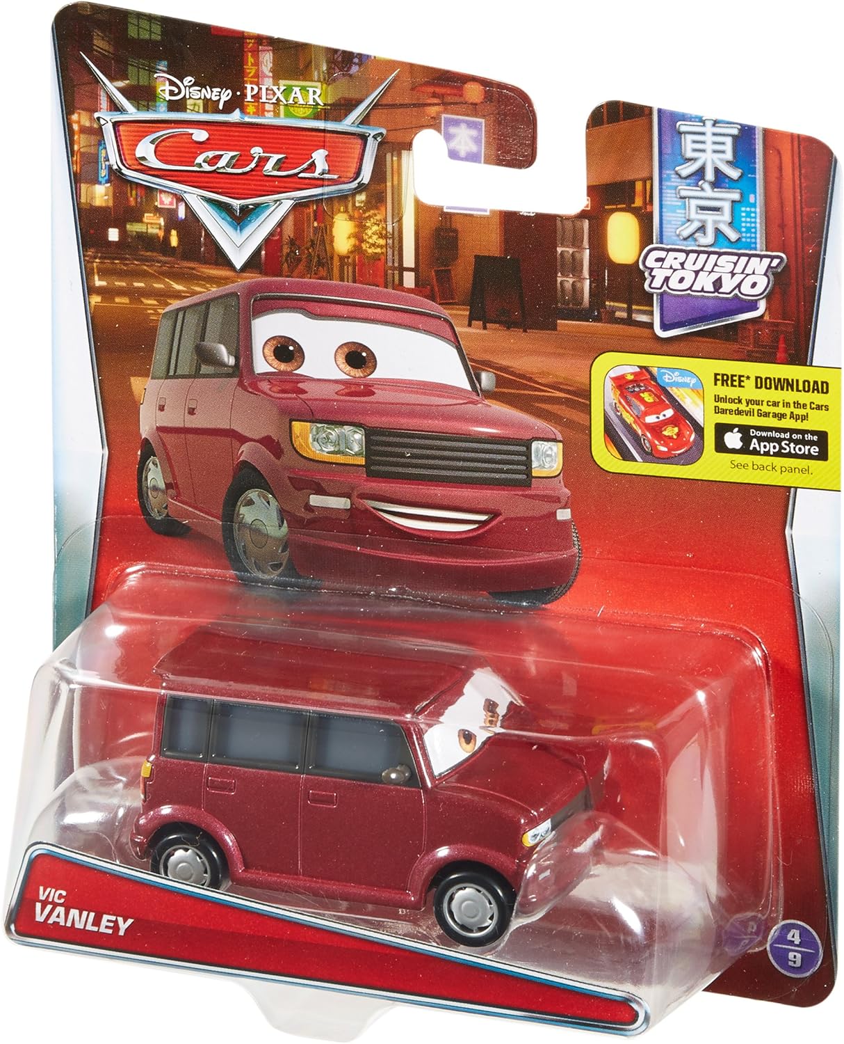 Disney/Pixar Cruisin' Tokyo Vic Vanley Diecast Vehicle (1:55 Scale)