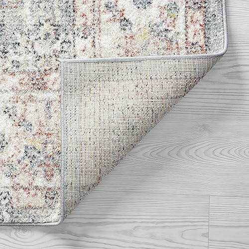 Miniatura 8 de Aleena - Alfombra de área gris de 5 x 7, 5 x 7, alfombra para sala de estar, comedor, dormitorio, alfombra de cocina o entrada, alfombras para sala