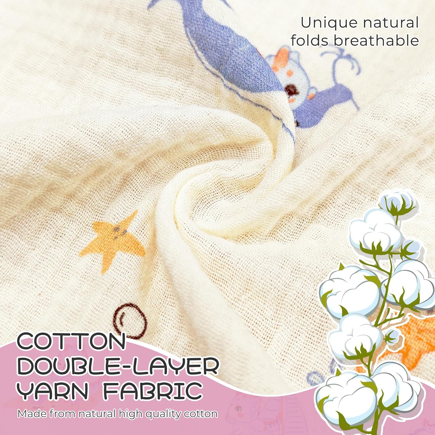 2 Pack Girls 100% Cotton Pajamas Set Kids Button Down Soft Pjs 2T-10 Years - Image 3